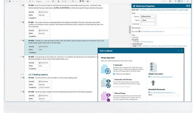 Réutilisation des Exigences, Gestion de Branches